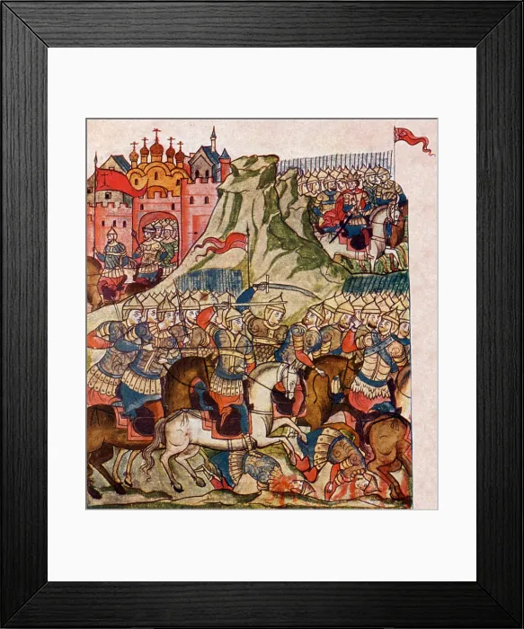 Framed Print : Battle of Kulikovo, 1380 Framed Print : Battle of Kulikovo, 1380
