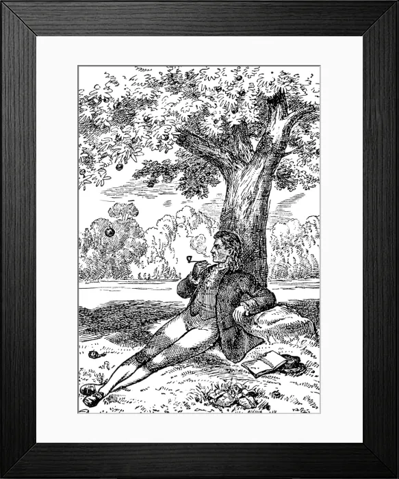 Framed Print : Isaac Newton, English Polymath Framed Print : Isaac Newton, English Polymath