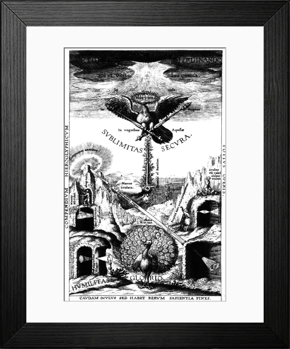 Framed Print : Oculus hoc est: Fundamentum opticum, 1619 Framed Print : Oculus hoc est: Fundamentum opticum, 1619