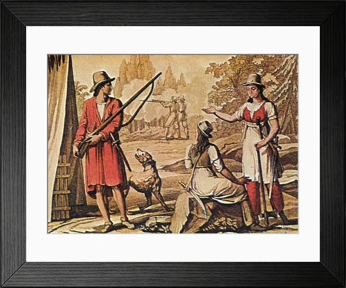 Framed Print : Mary Read and Anne Bonny, 18th Century Pirates Framed Print : Mary Read and Anne Bonny, 18th Century Pirates
