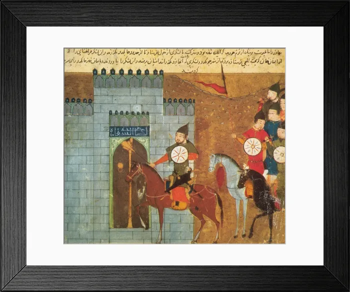Framed Print : Mongol Army Besieging Ch'eng-tu, 13th Century