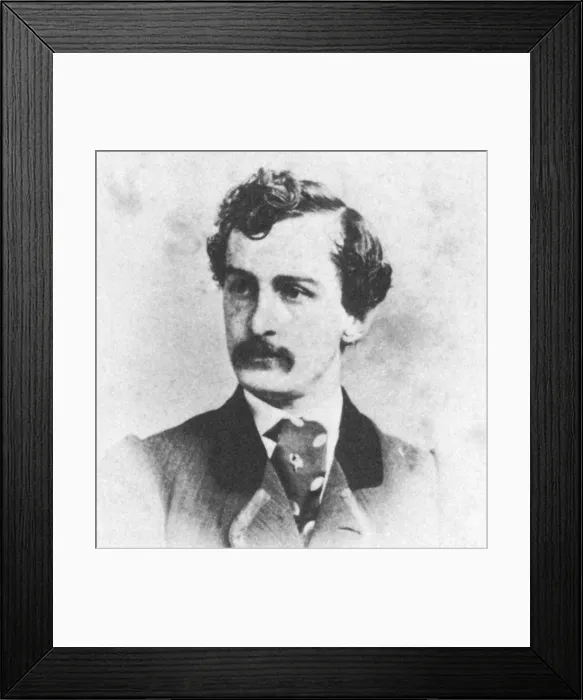Framed Print : John Wilkes Booth, American Assassin Framed Print : John Wilkes Booth, American Assassin