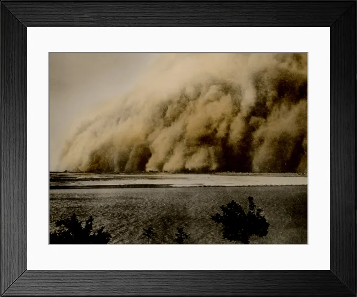 Framed Print : Sandstorm, Sudan, 1906 Framed Print : Sandstorm, Sudan, 1906