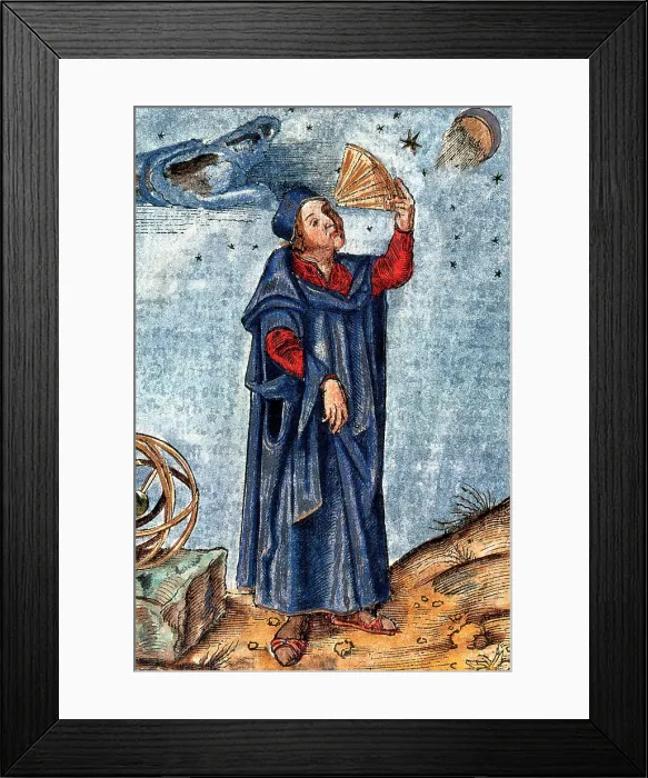 Framed Print : Astronomer, 16th Century