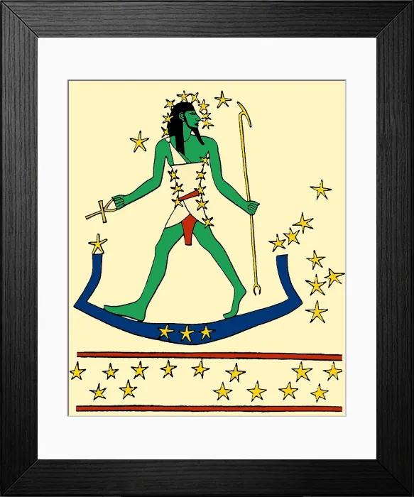 Framed Print : Osiris-Orion, 650 BC Framed Print : Osiris-Orion, 650 BC