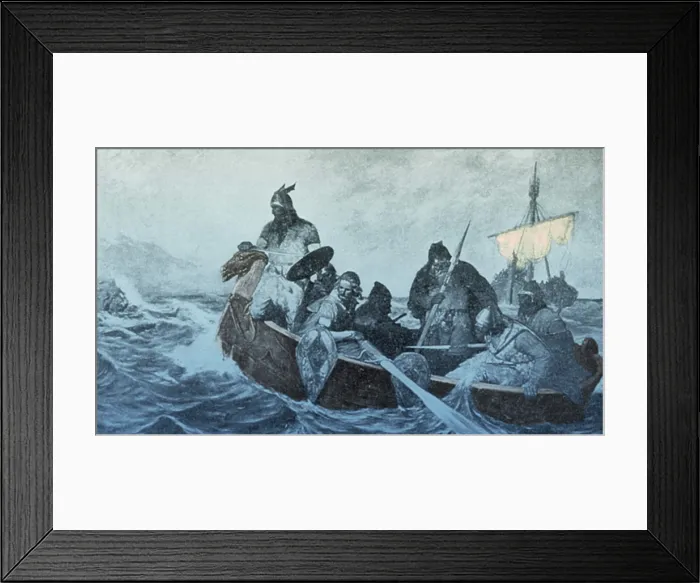 Framed Print : Leif Erikson, Norse Explorer Framed Print : Leif Erikson, Norse Explorer