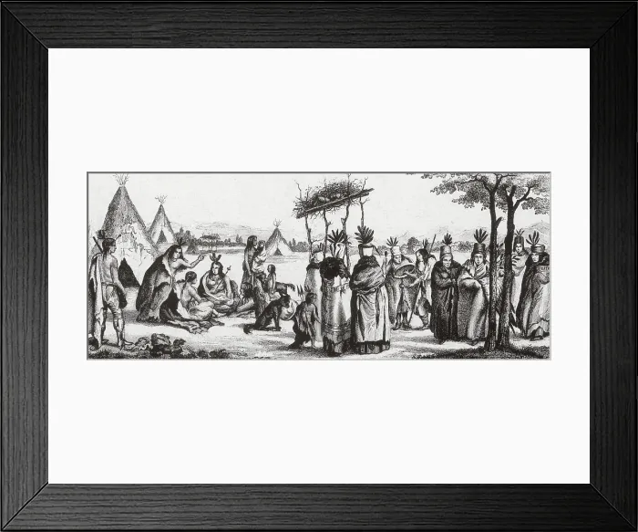 Framed Print : Native American Life Framed Print : Native American Life