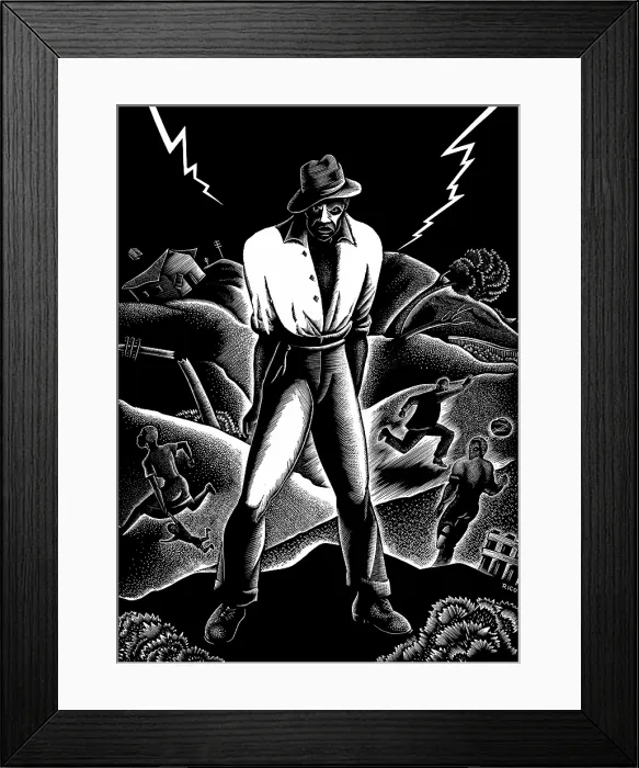 Framed Print : John Henry, American Folk Hero Framed Print : John Henry, American Folk Hero