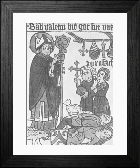 Framed Print : Black Death, 14th Century Framed Print : Black Death, 14th Century