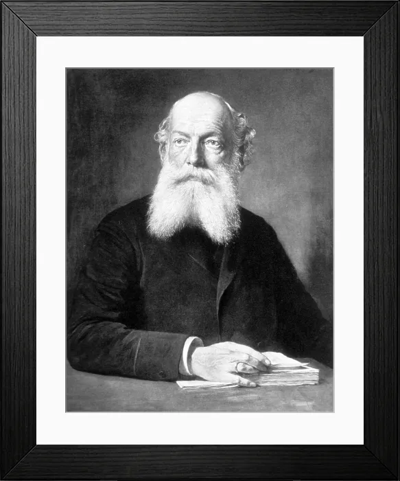 Framed Print : August Kekule, German Organic Chemist Framed Print : August Kekule, German Organic Chemist