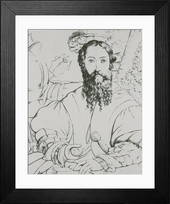 Framed Print : Amerigo Vespucci, Italian Explorer Framed Print : Amerigo Vespucci, Italian Explorer