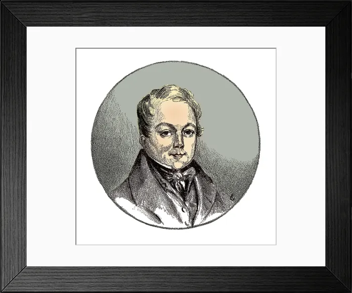 Framed Print : Francois Magendie, French Physiologist Framed Print : Francois Magendie, French Physiologist