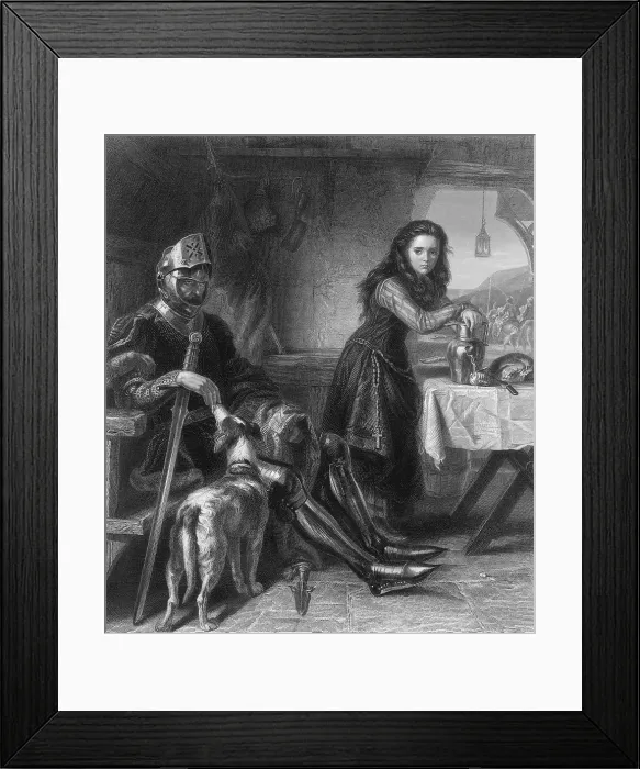 Framed Print : Joan of Arc, French National Heroine Framed Print : Joan of Arc, French National Heroine