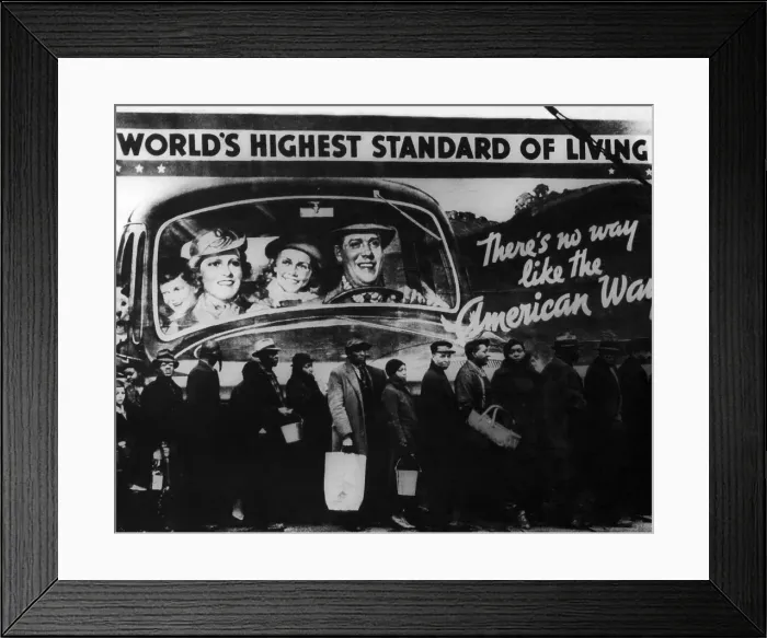 Framed Print : Bread Line