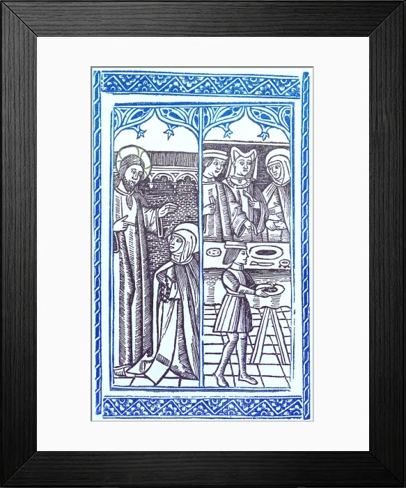 Framed Print : St. Catherine, Italian Philosopher and Theologian Framed Print : St. Catherine, Italian Philosopher and Theologian