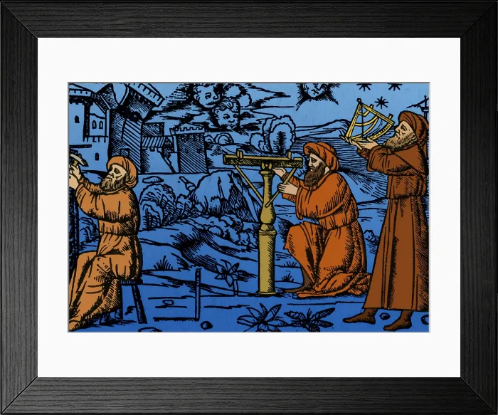 Framed Print : Arab Astronomers