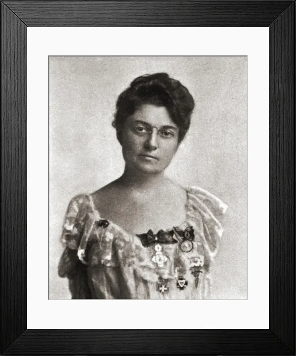 Framed Print : Anita Newcomb McGee, American Army Surgeon Framed Print : Anita Newcomb McGee, American Army Surgeon