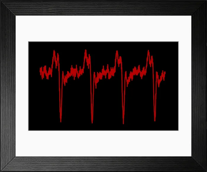 Framed Print : Dark Pulse Laser, 2010 Framed Print : Dark Pulse Laser, 2010
