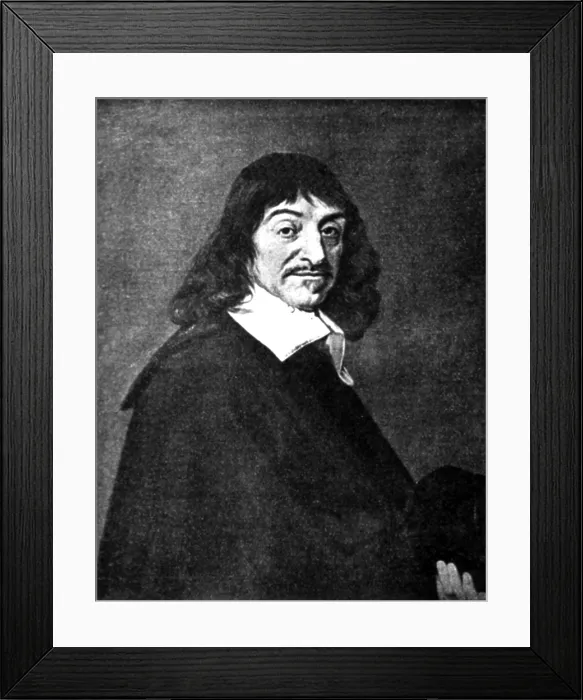 Framed Print : Rene Descartes, French Polymath Framed Print : Rene Descartes, French Polymath