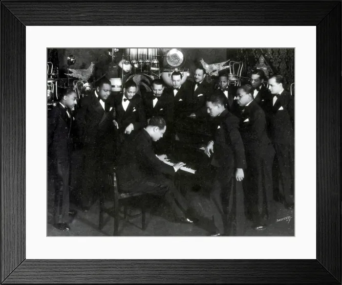 Framed Print : Duke Ellington and Cotton Club Orchestra, 1930