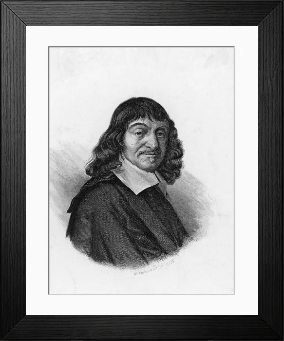 Framed Print : Rene Descartes, French Polymath Framed Print : Rene Descartes, French Polymath
