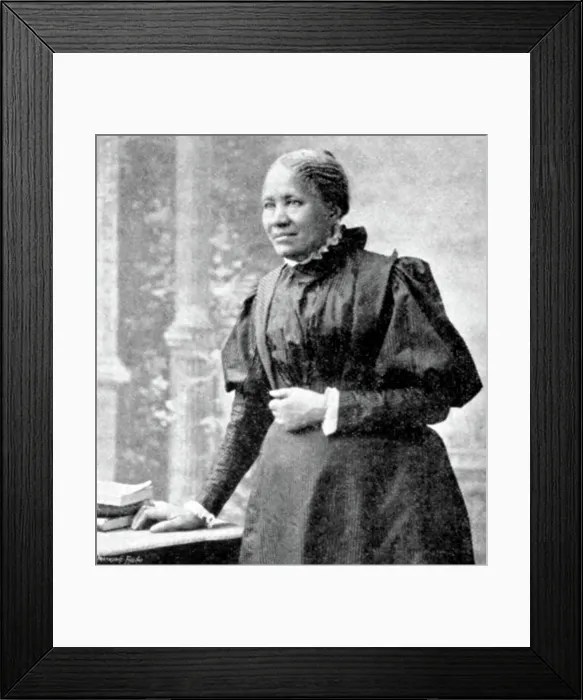 Framed Print : Frances Harper, American Abolitionist and Author Framed Print : Frances Harper, American Abolitionist and Author