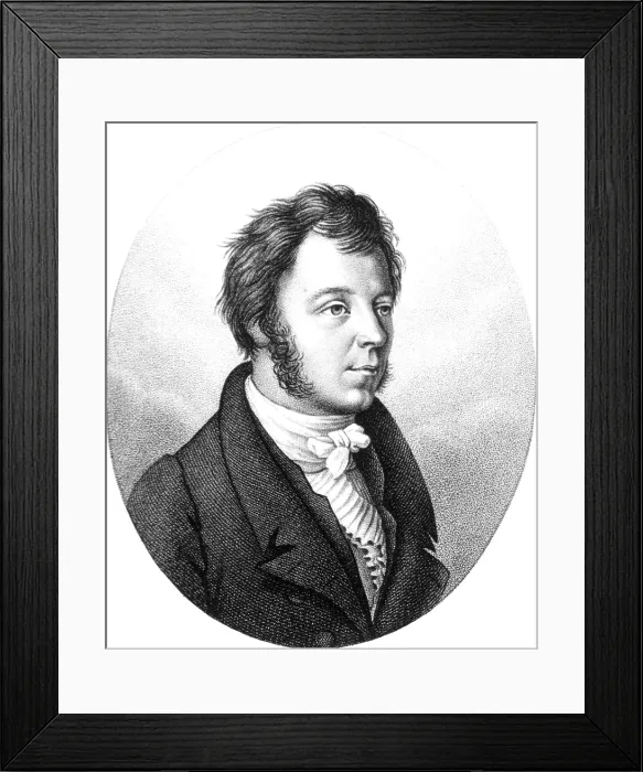 Framed Print : Eilhard Mitscherlich, German Chemist Framed Print : Eilhard Mitscherlich, German Chemist