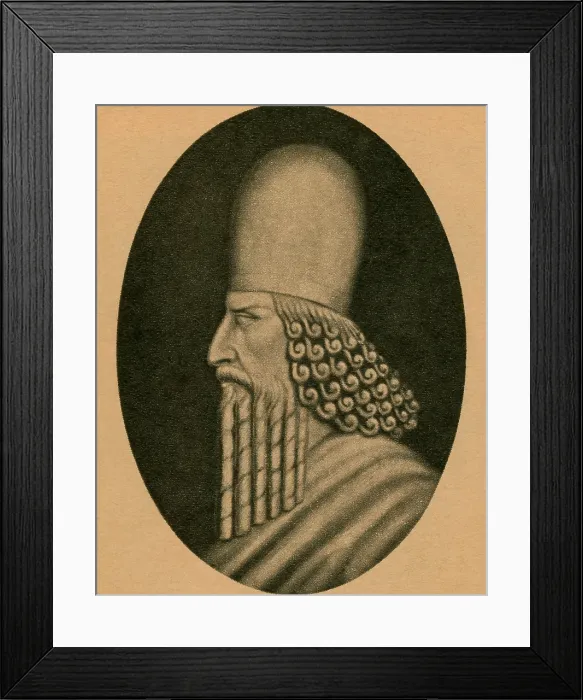 Framed Print : Zoroaster, Founder of Zoroastrianism