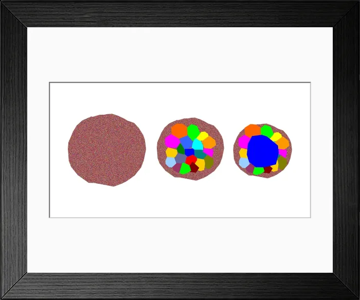 Framed Print : Bose-Einstein Condensate BKT Transistion