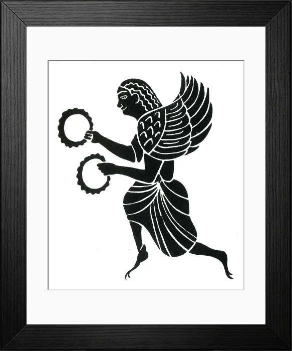 Framed Print : Harpy, Legendary Creature