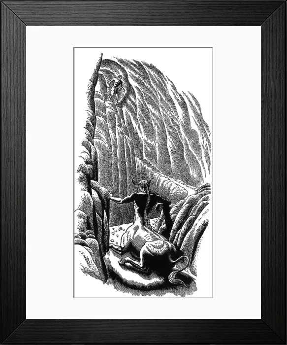 Framed Print : Minotaur, Legendary Creature Framed Print : Minotaur, Legendary Creature