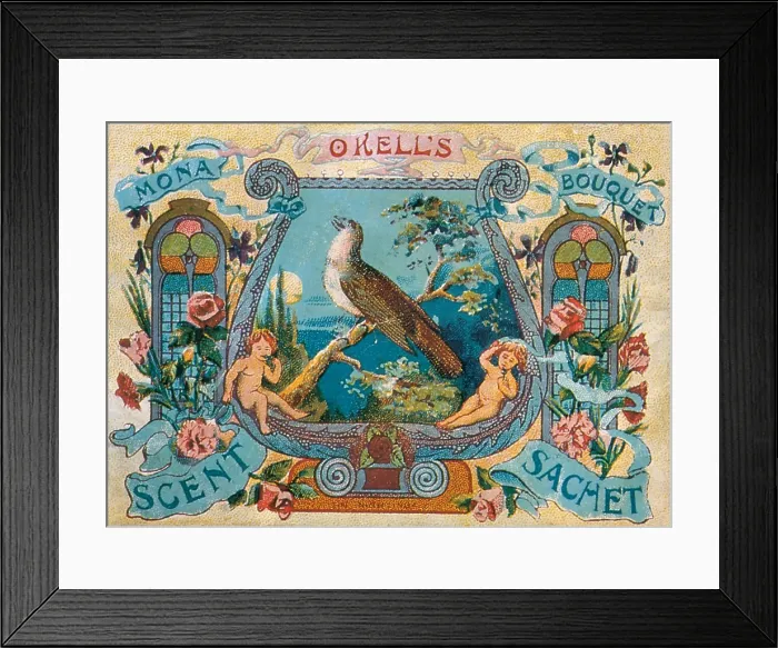 Framed Print : O'Kell's Scent Sachet, 1895