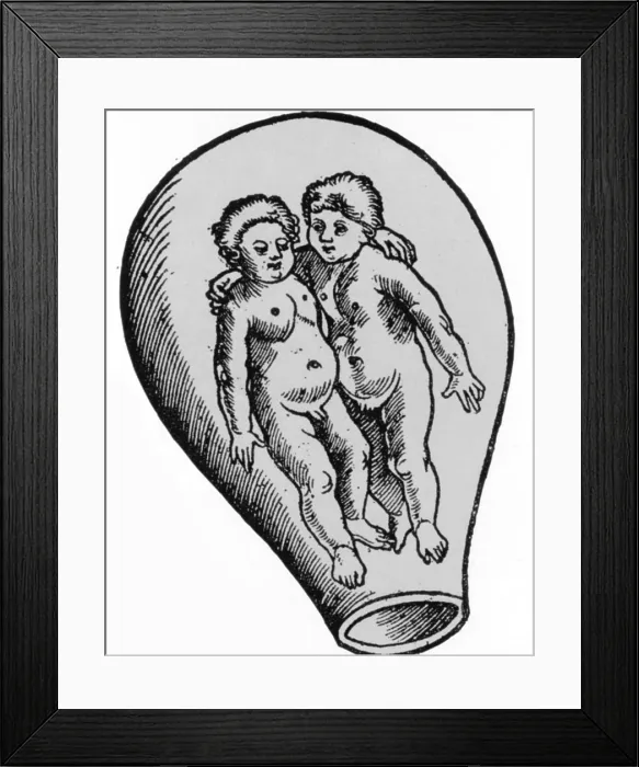 Framed Print : Preformationism, 18th Century