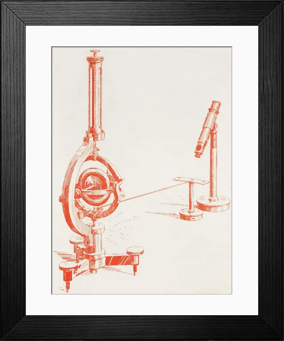 Framed Print : Gyroscope Illustration Framed Print : Gyroscope Illustration