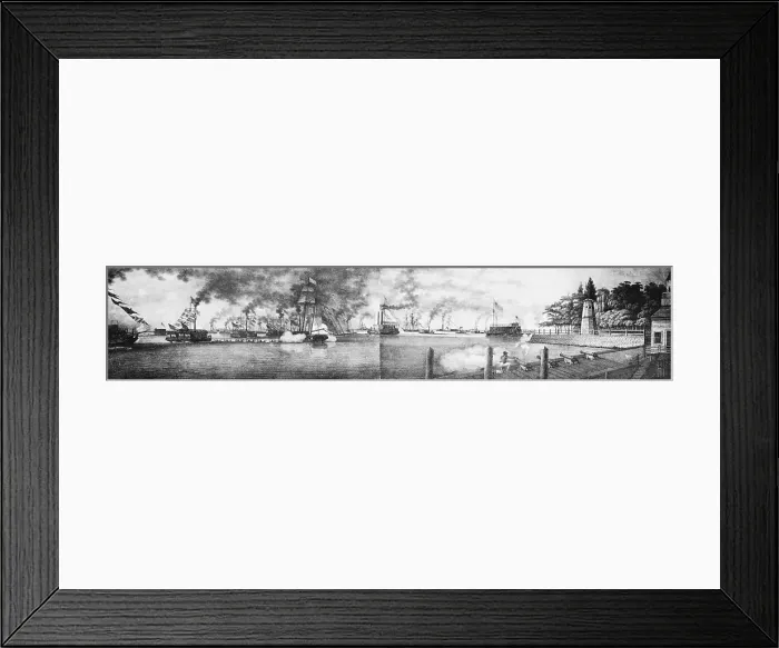 Framed Print : Erie Canal Opening, 1825 Framed Print : Erie Canal Opening, 1825