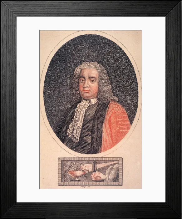 Framed Print : Richard Mead, English Physician and Epidemiologist Framed Print : Richard Mead, English Physician and Epidemiologist