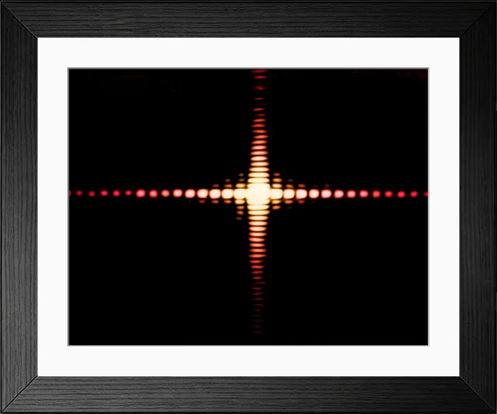 Framed Print : Fraunhofer Diffraction Framed Print : Fraunhofer Diffraction