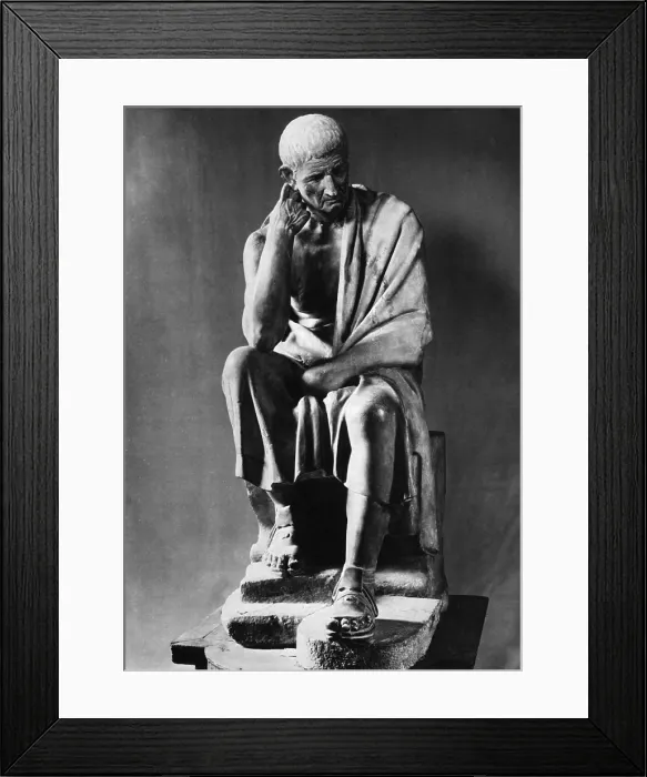 Framed Print : Greek Philosopher Framed Print : Greek Philosopher