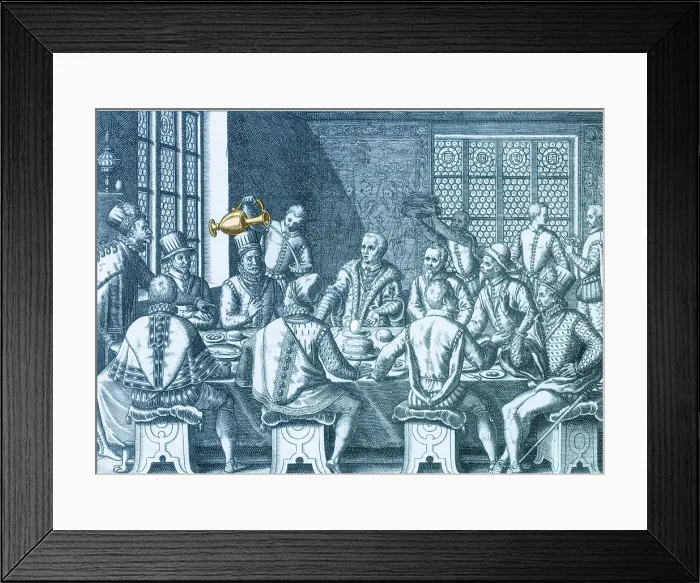 Framed Print : Columbus Egg, 15th Century Framed Print : Columbus Egg, 15th Century
