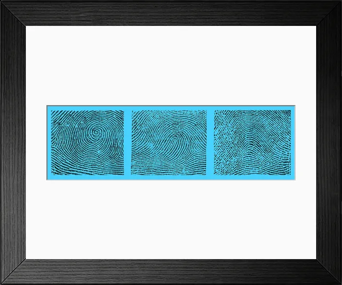 Framed Print : Whorl, Loop, and Arch Fingerprints Framed Print : Whorl, Loop, and Arch Fingerprints
