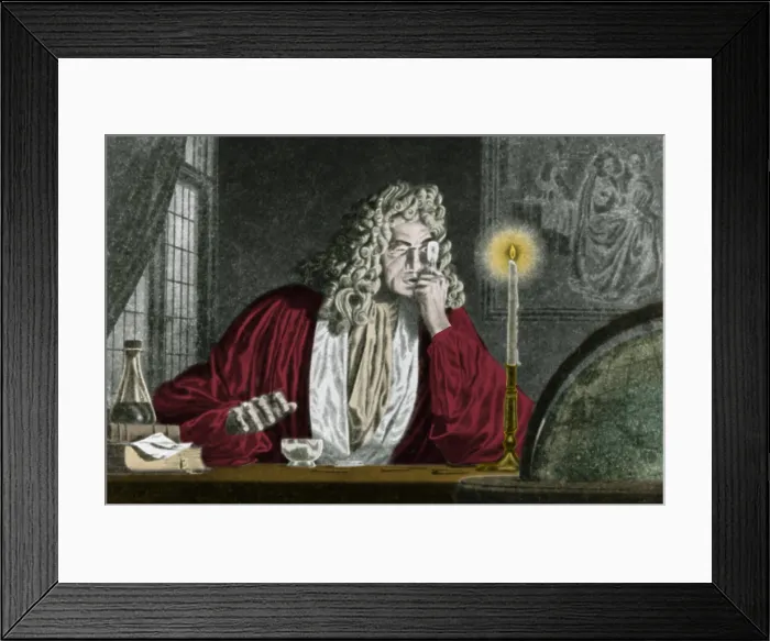 Framed Print : Anton Van Leeuwenhoek, Dutch Microbiologist Framed Print : Anton Van Leeuwenhoek, Dutch Microbiologist