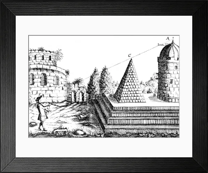 Framed Print : Lines of Perception, 1685 Framed Print : Lines of Perception, 1685