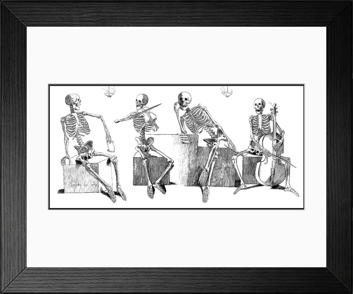 Framed Print : Jacques Gamelin, Nouveau d'osteologie, 1779
