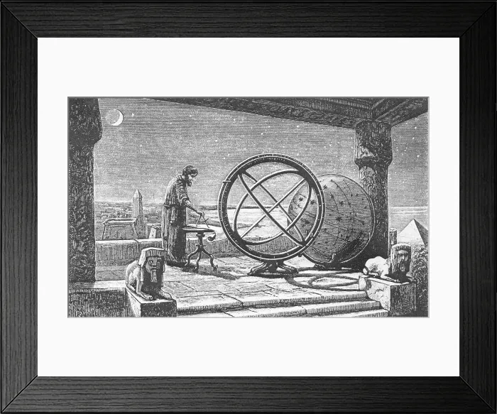 Framed Print : Hipparchus, Greek Astronomer and Mathematician Framed Print : Hipparchus, Greek Astronomer and Mathematician