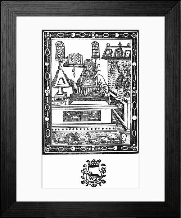 Framed Print : John Peckham, Anglican Theologian Framed Print : John Peckham, Anglican Theologian