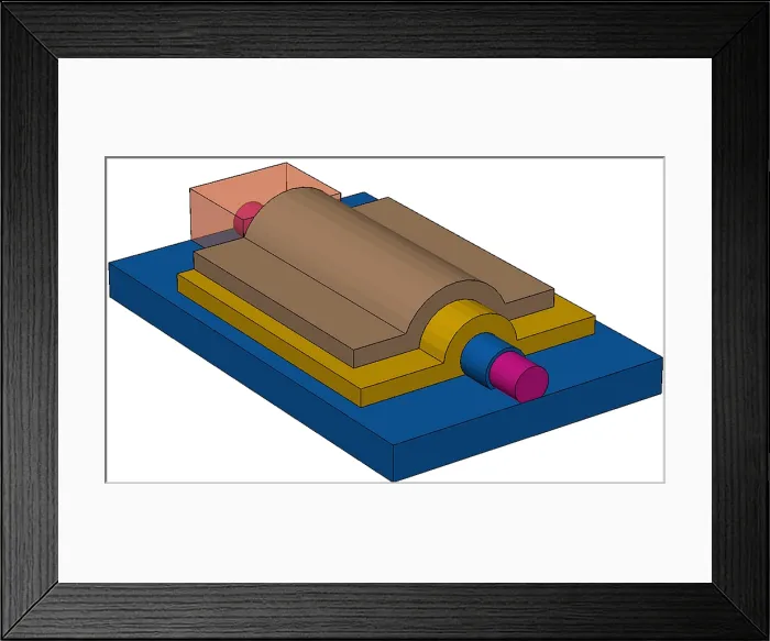 Framed Print : Silicon Nanowire Framed Print : Silicon Nanowire
