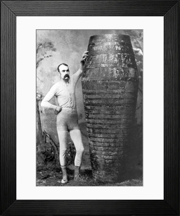 Framed Print : Charles Stephens, English Daredevil Framed Print : Charles Stephens, English Daredevil