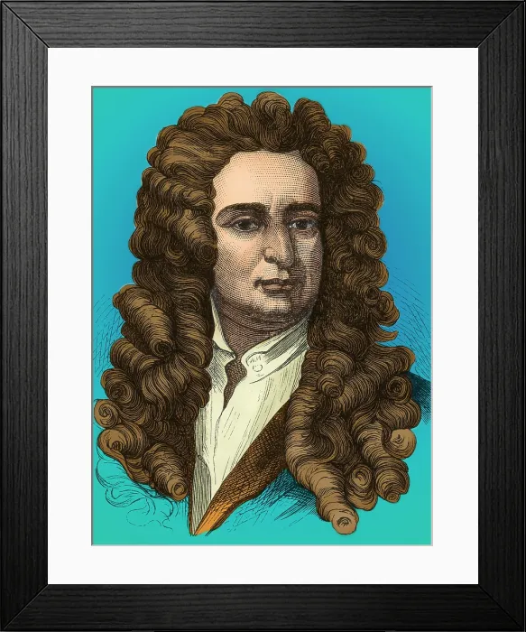 Framed Print : Isaac Newton, English Polymath Framed Print : Isaac Newton, English Polymath