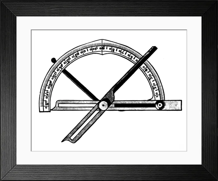Framed Print : Manual Goniometer for Crystallography Framed Print : Manual Goniometer for Crystallography