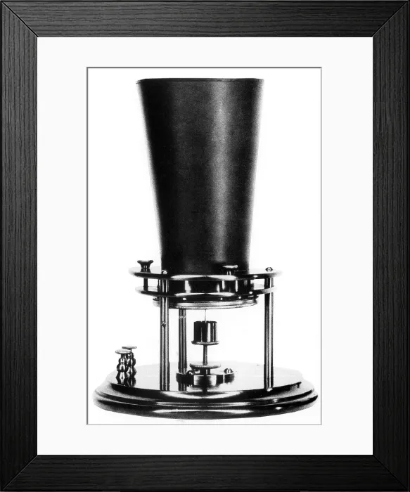 Framed Print : Replica of Alexander Graham Bell Telephone, 1875